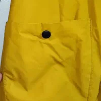 کاپشن بارانی خردلی زرد|لباس|تهران, درختی|دیوار