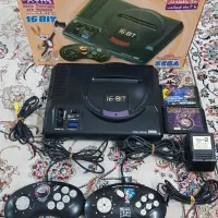 سگا بزرگ ژاپنی ۱۶ بیتی مدار ۲ تیکه سالم