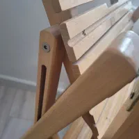 استند چوبی تاشو|کتابخانه، شلف، قفسه‌های دیواری|کرج, شهرک ولیعصر|دیوار