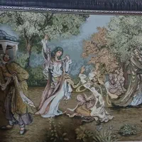 دو عدد تابلو در حد نو|تابلو فرش|ابهر, |دیوار