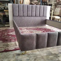 تخت ۲نفره پارچه ای|تخت و سرویس خواب|مشهد, چهاربرج|دیوار