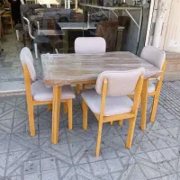 میز و صندلی ناهار خوری۴ و۶  نوبل پلاس کد۱۰۸۰