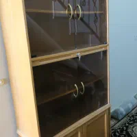 کمد کتابخانه چوبی سالم