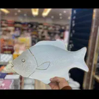 دیس طرح ماهی بزرگ