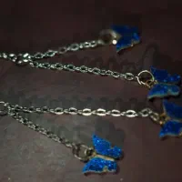گوشواره آویز پروانه ای