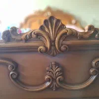 سرویس تخت خواب چوبی  سالم و تمیز|تخت و سرویس خواب|تهران, مینی‌سیتی (شهرک نفت)|دیوار