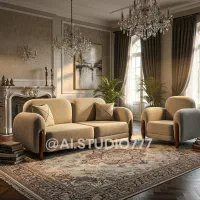 مبل تدی 8 نفره شرکتی اقساطی|مبلمان خانگی و میز عسلی|کرمانشاه, |دیوار