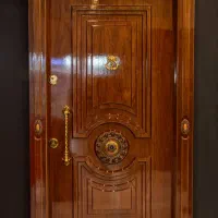 فروش درب ضدسرقت چوبی ورودی اتاقی سرویس خیابان معلم