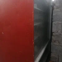 یخچال ایستاده مغازه دو در دو ترف شیشه