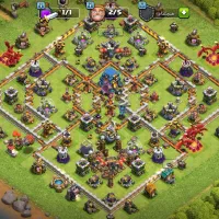 دو عدد اکانت کلش اف کلنز