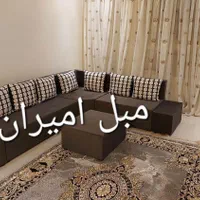 مبل راحتی ال کمجا نقلی|مبلمان خانگی و میز عسلی|تهران, شهرک شریفی|دیوار