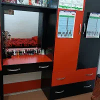سرویس چوب نوجوان به علت جابجایی و فضای کم|تخت و سرویس خواب|تاکستان, |دیوار