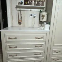 کمد سیسمونی به همراه تخت|اسباب و اثاث بچه|ورامین, شهرک فجر|دیوار