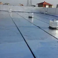 ایزوگام آسفالت قیر گونی آب بندی استخر با چسب نانو