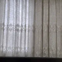 پرده توری با والان