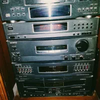 راذیو ضبط وسیدی سونی 5تکه با یک جفت باند