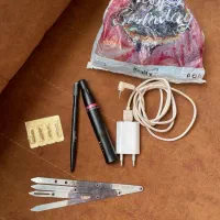 دستگاه تتو به همراه لوازم