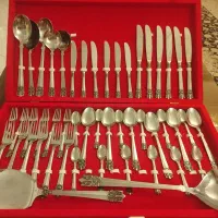 سرویس قاشق چنگال عتیقه