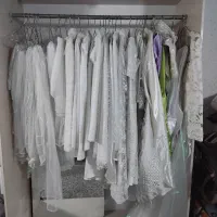 فروش لباس عروس نوبه قیمت کرایه  شنل تورسرتاج ژپون