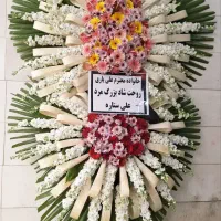 تاج گل ختم تسلیت ترحیم عزاجشنی نمایشگاه گل فروشی