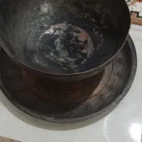 کاسه مسی قدیمی|کلکسیون اشیاء عتیقه|اسدآباد, |دیوار