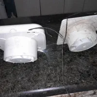 هواکش حمام|پنکه و تصفیهکنندهٔ هوا|باسمنج, |دیوار