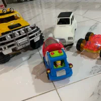چهار عدد ماشین اسباب بازی
