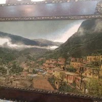 تابلو فرش ماشینی منظره