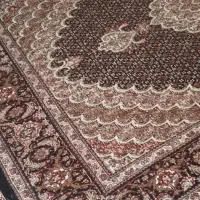 قالیچه دستبافت سرمه ای طرح اعلا|فرش|اردبیل, |دیوار