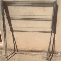 بند رخت استیل تاشو ریلی