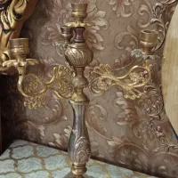 آینه و شمعدان برنز|آینه|اراک, |دیوار