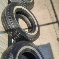 فروش دو جفت لاستیک مزدا دور سفید