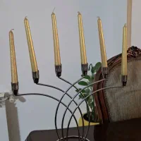 جا شمعی استیل