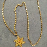 زنجیر و پلاک طلا