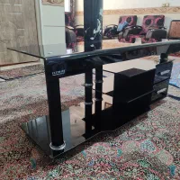 میز تلویزیون شیشه