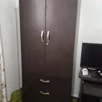 کمد ۳ کشو دو درب قفل دار بدون هیچ خط و خشی