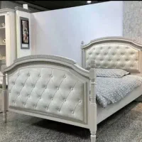 تخت خواب یک نفره چوبی در رنگهای متنوع