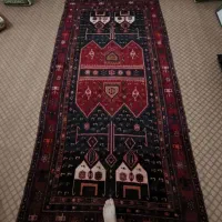 فرش بااصالت طرح عشایری سبک قشقایی