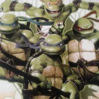 قالیچه 4 متری اتاقِ کودک ، طرح لاکپشت های نینجا