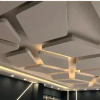 کناف رابیتس نورمخفی جوشکاری والپست نبشی سقف کاذب|خدمات پیشه و مهارت|قزوین, |دیوار