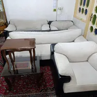 مبل راحتی ۷ نفره در حد نو|مبلمان خانگی و میز عسلی|قزوین, |دیوار