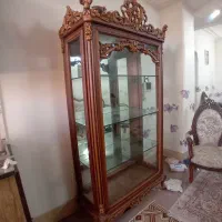 ویترین چوبی|بوفه، ویترین، کنسول|قم, شاه سید علی|دیوار