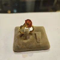 انگشتر طلا با نگین عقیق