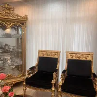 مبل سلطنتی کلکسیونی نو نو به همراه میز ناهار خوری|مبلمان خانگی و میز عسلی|تهران, بوستان چیتگر|دیوار