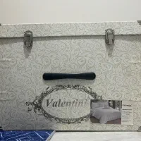 روتختی پتو بالش پر تشک مهمان سرخ کن کریستال چک