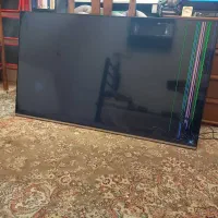 تلویزیون tcl ۵۵ اینچ ضربه خورده تصویر نداره