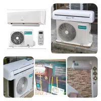 فروش و نصب کولرگازی همراه با کابل و لوله مسی