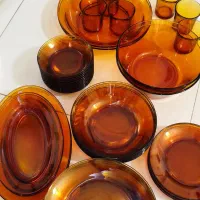 سرویس عسلی دورالکس ۵ میلیون|ظروف سرو و پذیرایی|سنندج, |دیوار