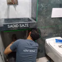 روشویی سرامیکی خاص با طراحی سفارشی|لوازم سرویس بهداشتی|سیرجان, |دیوار