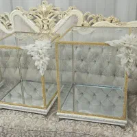 فروش سه عددی باکس شیشه ای هدایای عروس